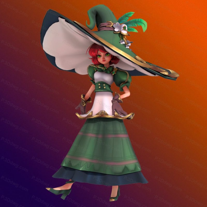 谷百合女巫-P站图纸收藏馆