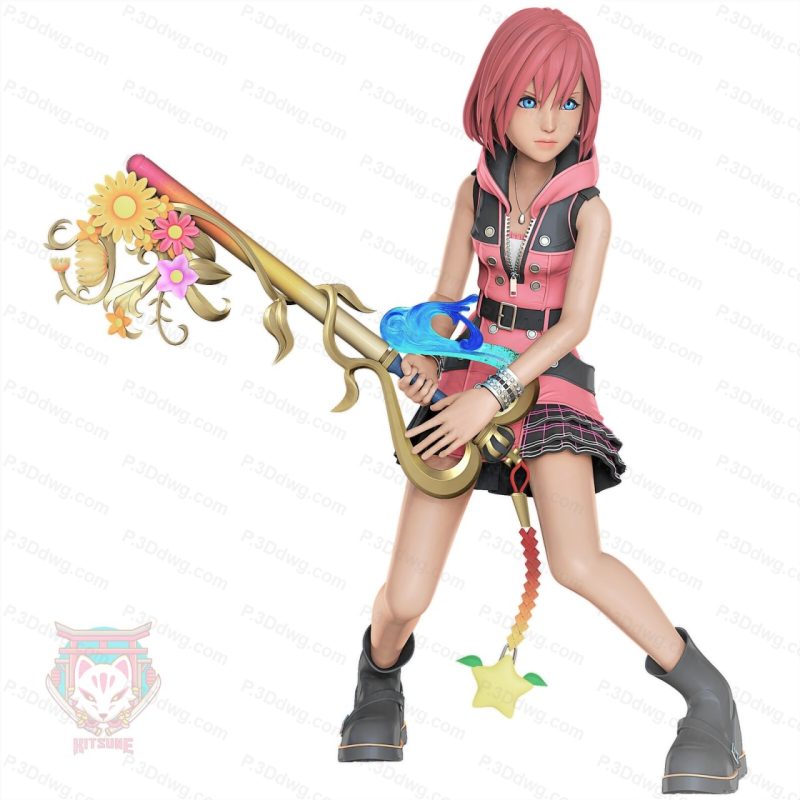 王国之心 凯莉-P站图纸收藏馆