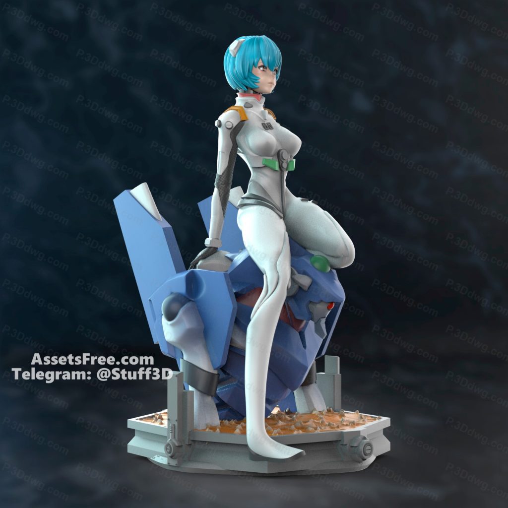 图片[2]-新世纪福音战士 绫波丽-P站图纸收藏馆