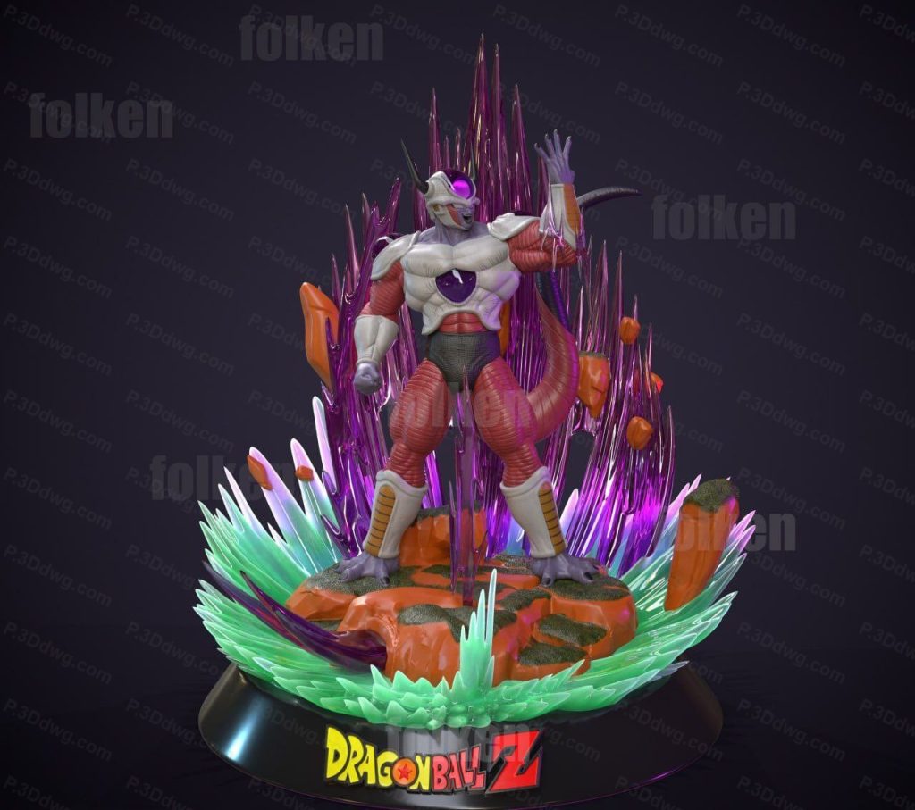 图片[1]-龙珠 弗利萨-P站图纸收藏馆