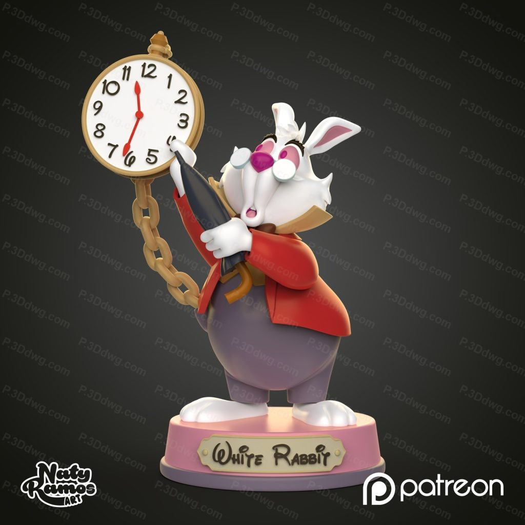 爱丽丝梦游仙境 白兔-P站图纸收藏馆