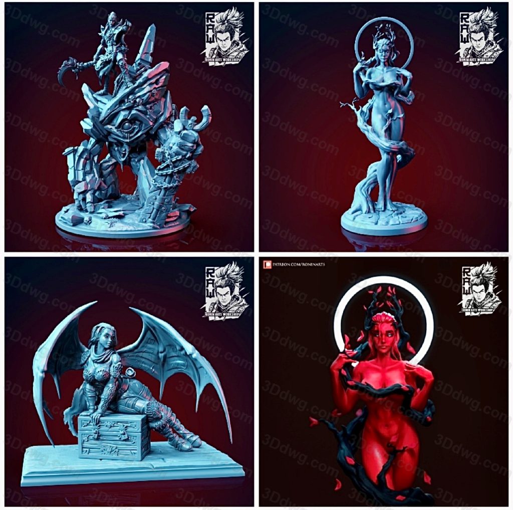 图片[5]-Ronin Arts 2021年4月图纸包-P站图纸收藏馆