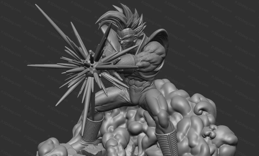 图片[1]-龙珠 贝吉塔-P站图纸收藏馆