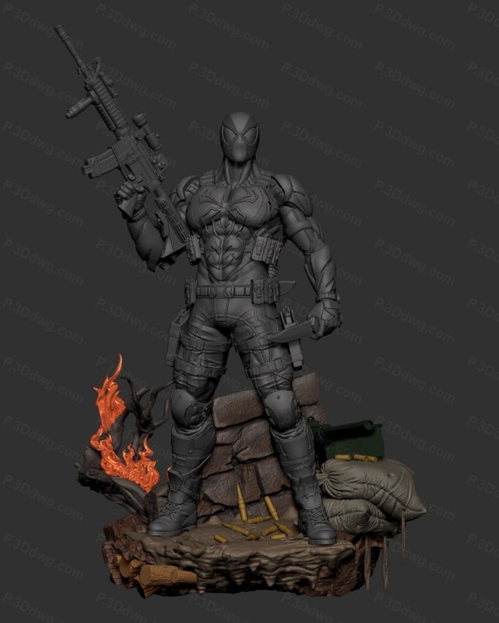 漫威 蜘蛛侠-P站图纸收藏馆