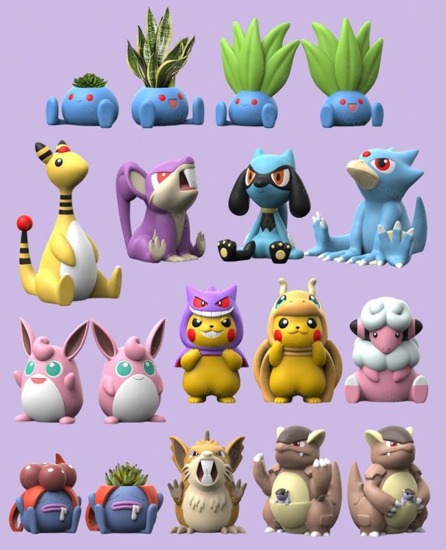 精灵宝可梦-P站图纸收藏馆