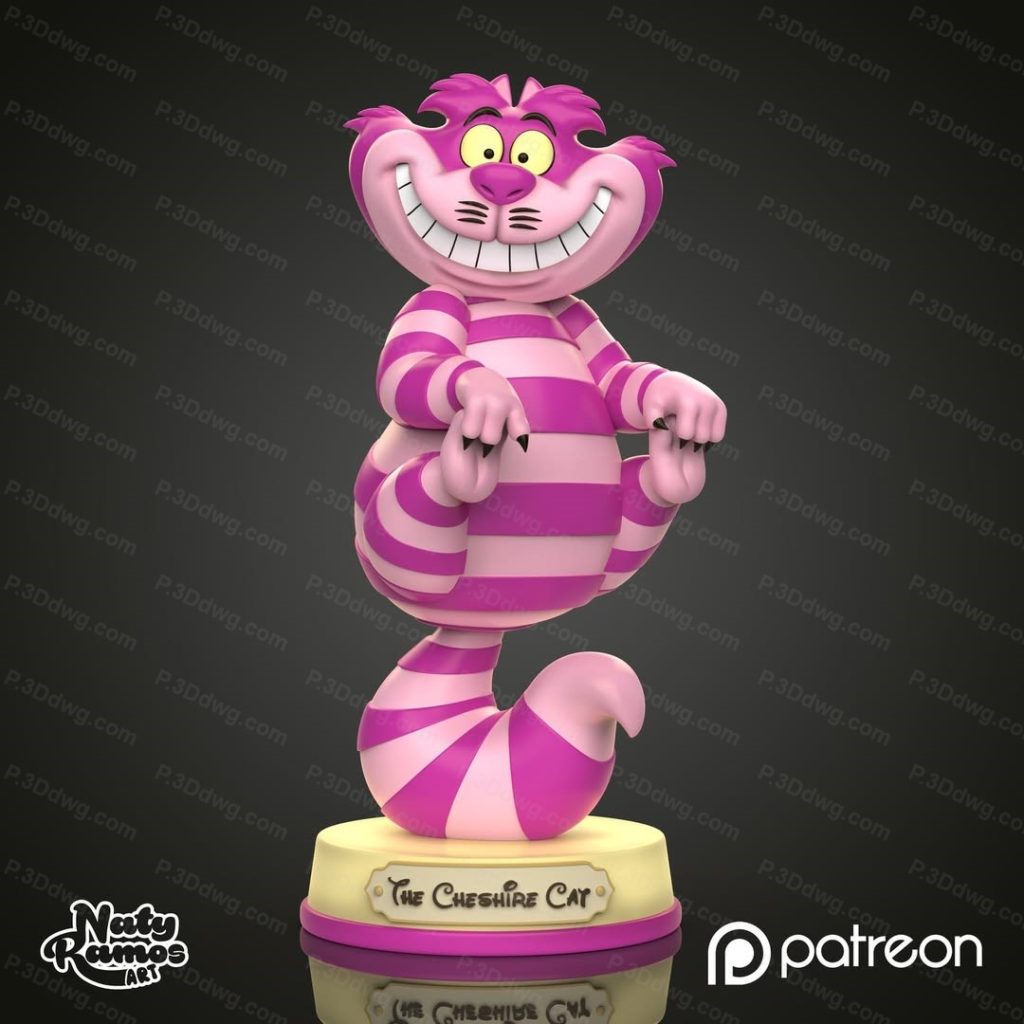 Naty Ramo 爱丽丝梦游仙境 柴郡猫-P站图纸收藏馆