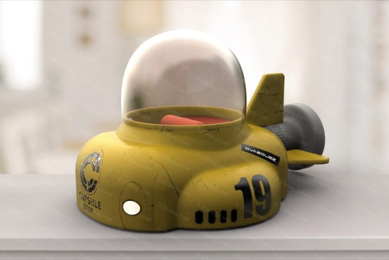 布尔玛的飞行器-P站图纸收藏馆