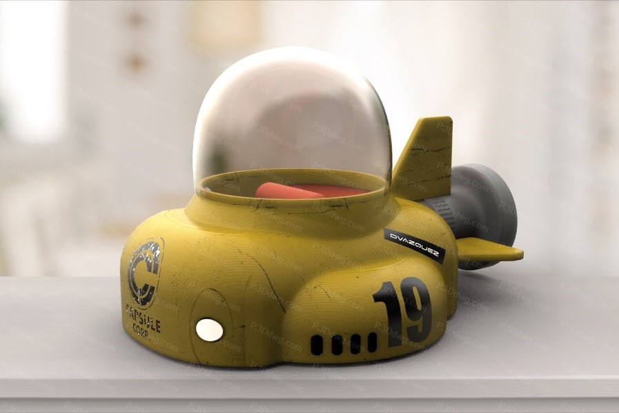 图片[1]-布尔玛的飞行器-P站图纸收藏馆