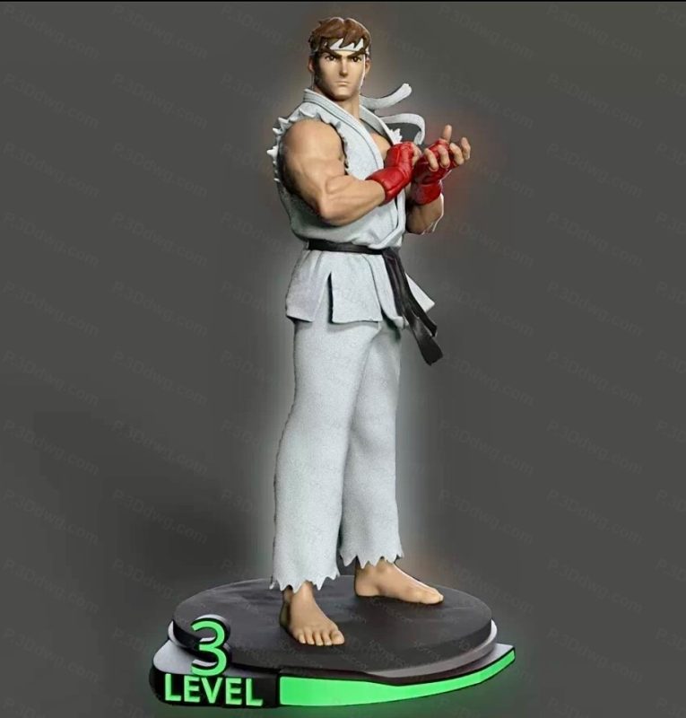 街头霸王 隆-P站图纸收藏馆