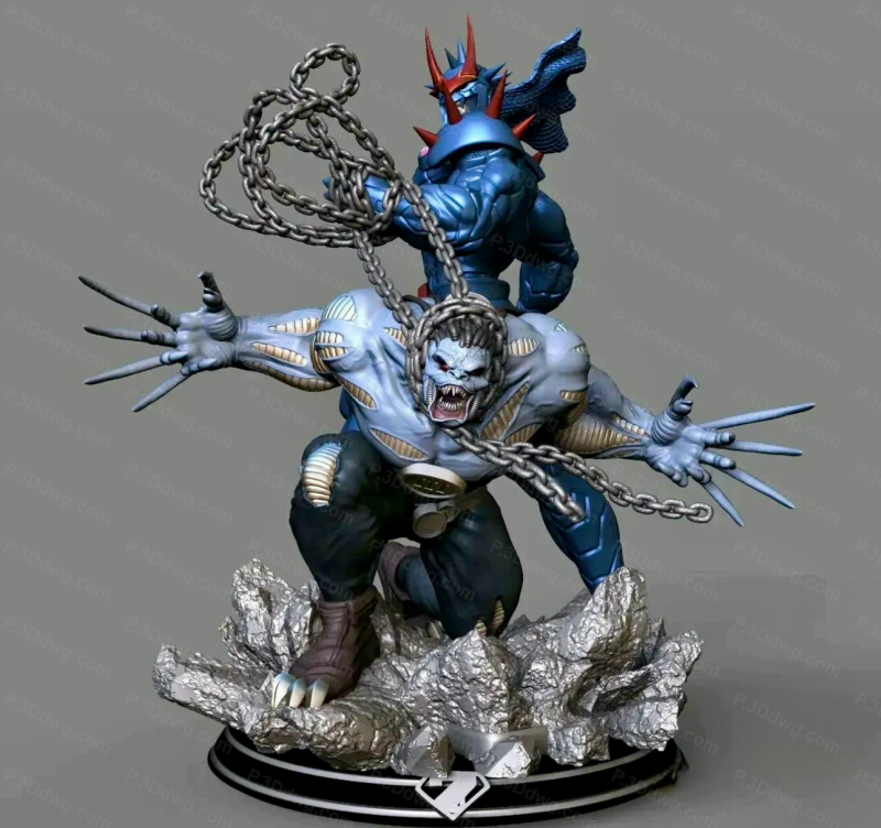 DC漫画 扎德将军和埃昆斯-P站图纸收藏馆