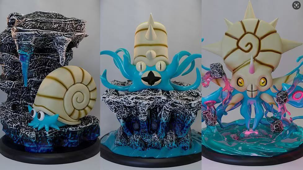 精灵宝可梦 菊石兽-P站图纸收藏馆