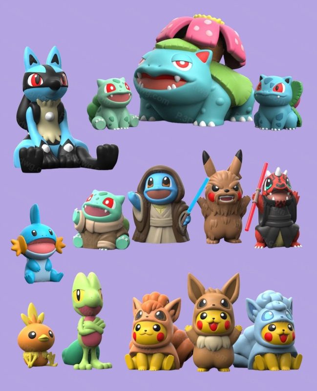 精灵宝可梦-P站图纸收藏馆