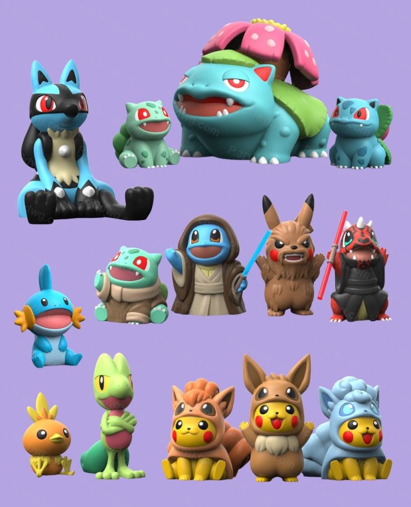 精灵宝可梦-P站图纸收藏馆