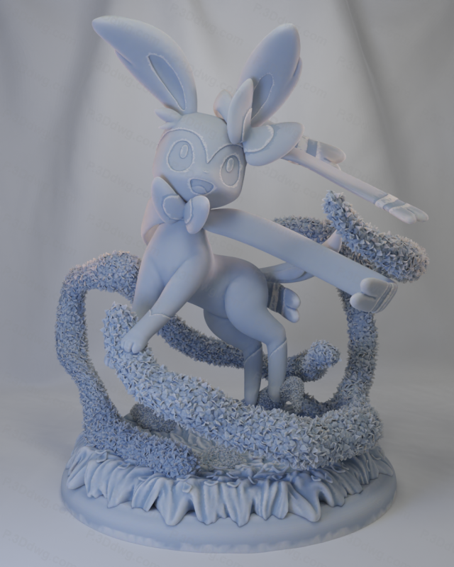 精灵宝可梦 仙子伊布-P站图纸收藏馆