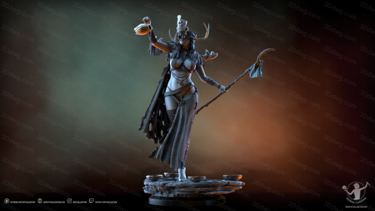 图片[3]-Ritual Casting 女先知罗内尔-P站图纸收藏馆