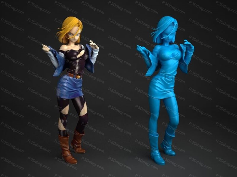 人造人18号-P站图纸收藏馆