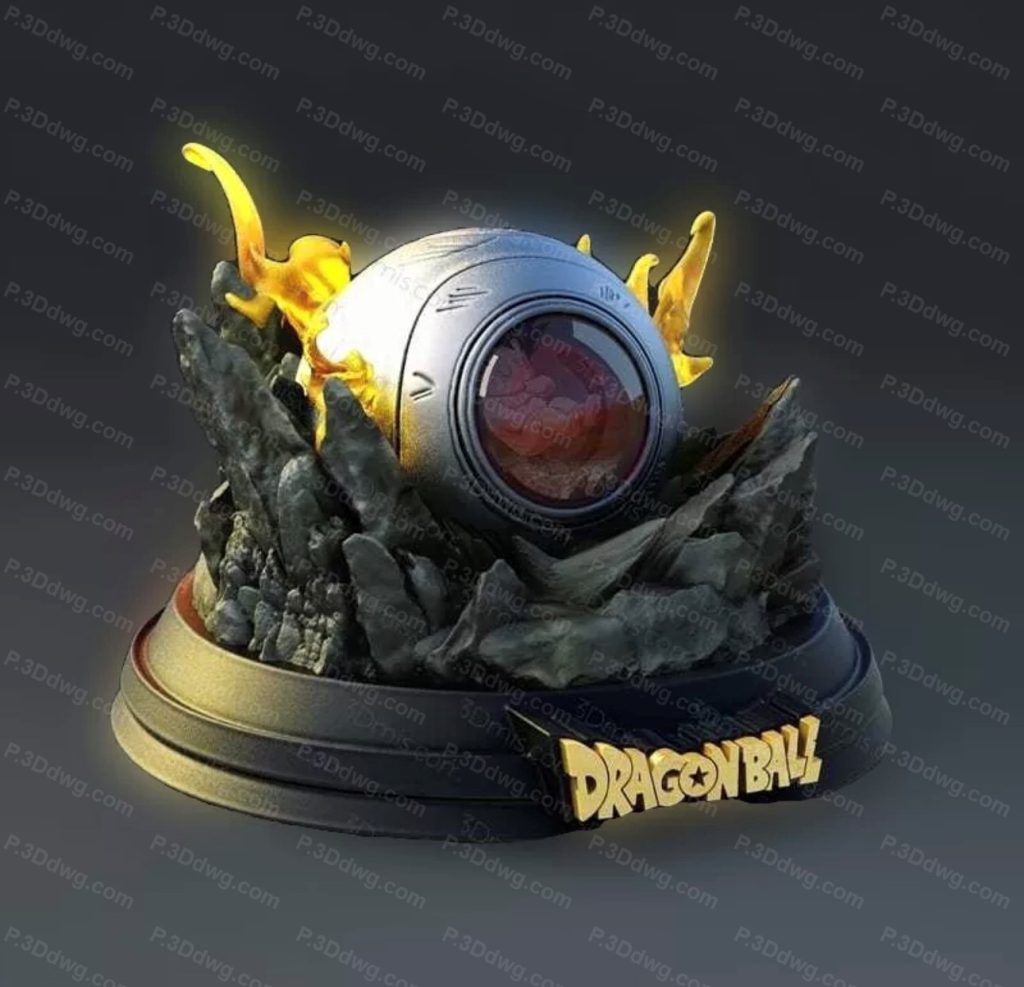 图片[1]-赛亚人宇宙飞船-P站图纸收藏馆