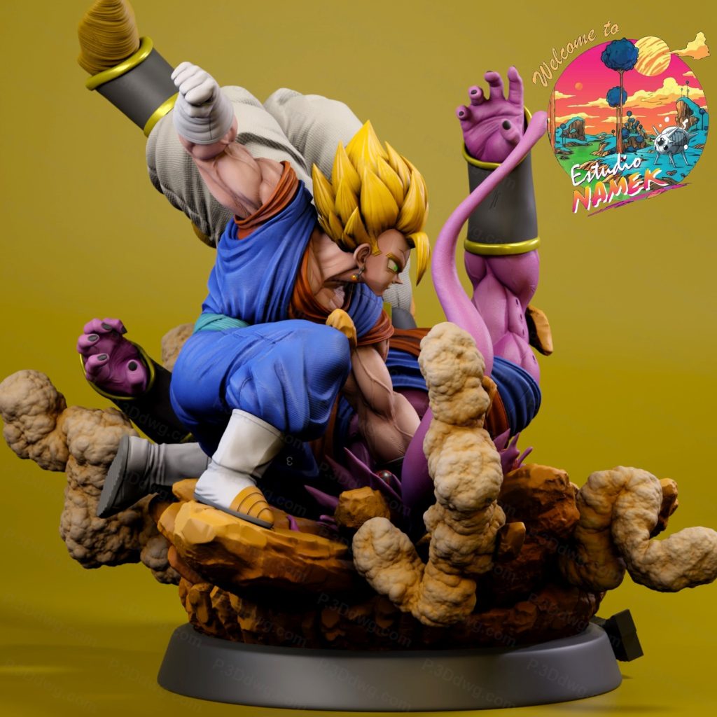 图片[2]-龙珠 魔人布欧和贝吉特-P站图纸收藏馆