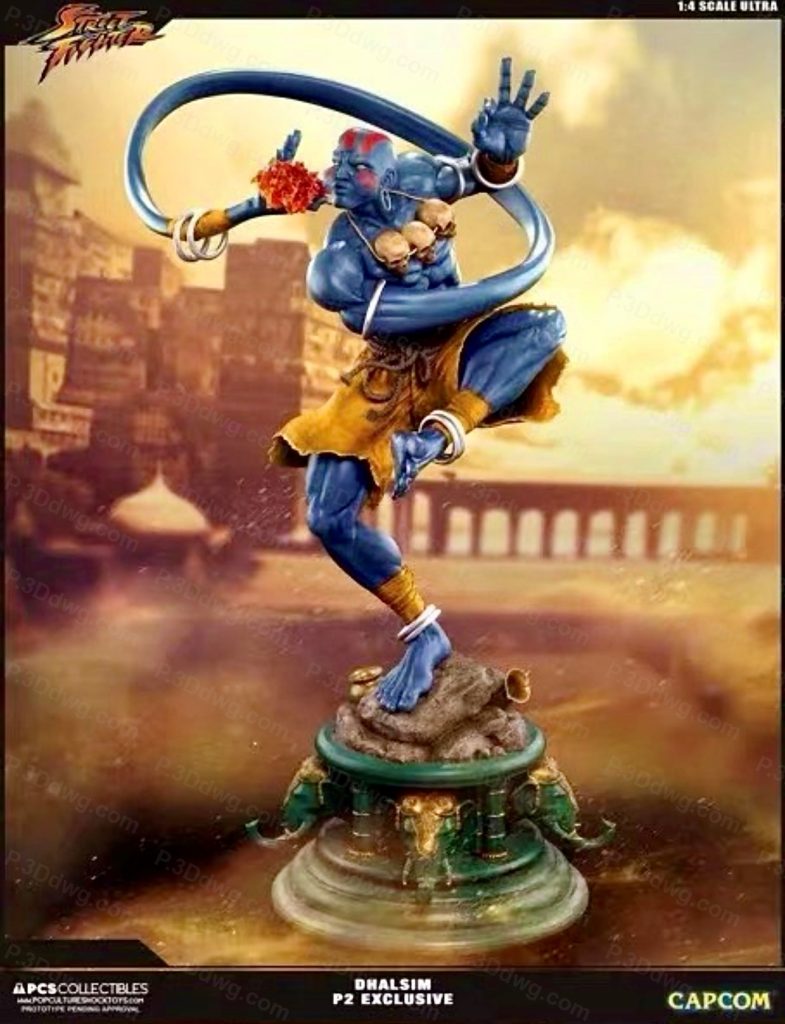 街头霸王 达尔锡-P站图纸收藏馆