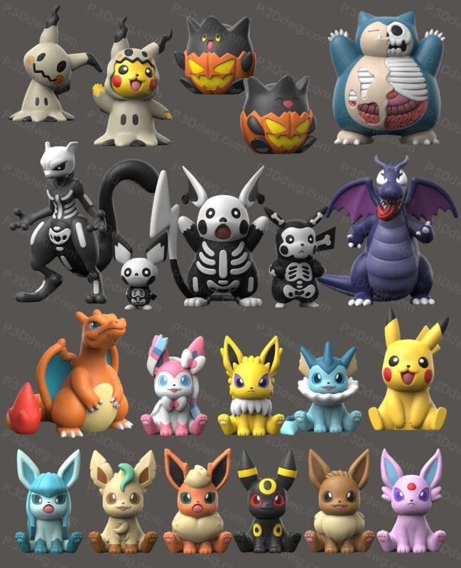 精灵宝可梦-P站图纸收藏馆