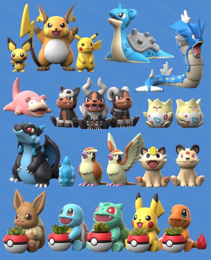 精灵宝可梦-P站图纸收藏馆