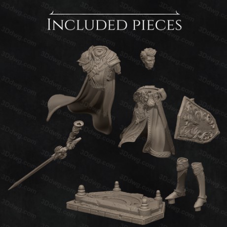 图片[4]-NeriKson 圣骑士亚伦-P站图纸收藏馆