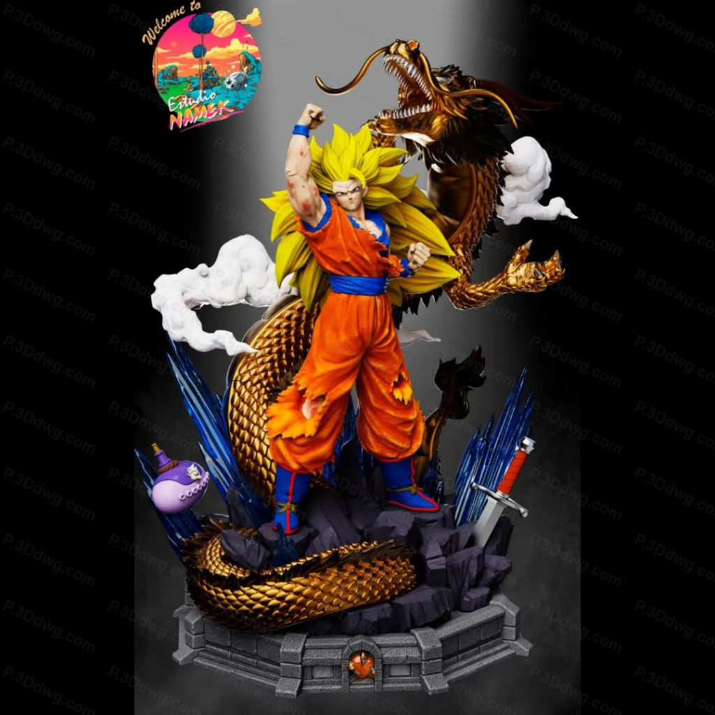 图片[1]-龙珠 超级赛亚人悟空-P站图纸收藏馆