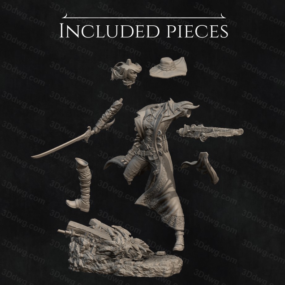 图片[3]-NeriKson 暗夜猎手 瓦莱里娅-P站图纸收藏馆