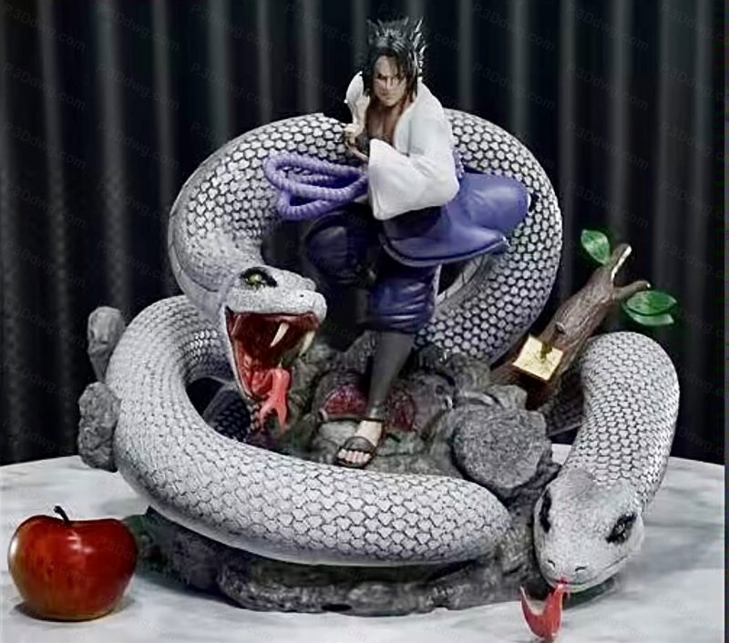 火影忍者 宇智波佐助-P站图纸收藏馆