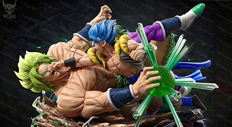 布罗利大战悟吉塔-P站图纸收藏馆