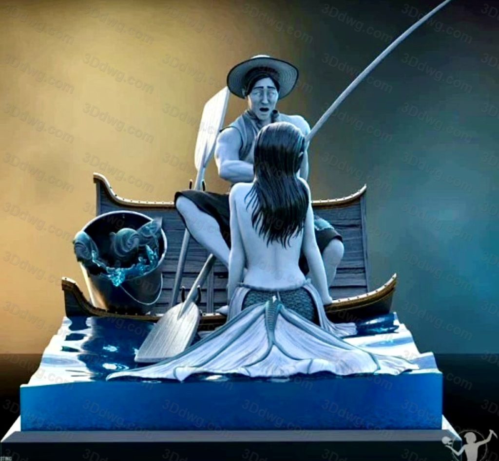 图片[1]-Ritual Casting 瑟琳娜和渔夫-P站图纸收藏馆