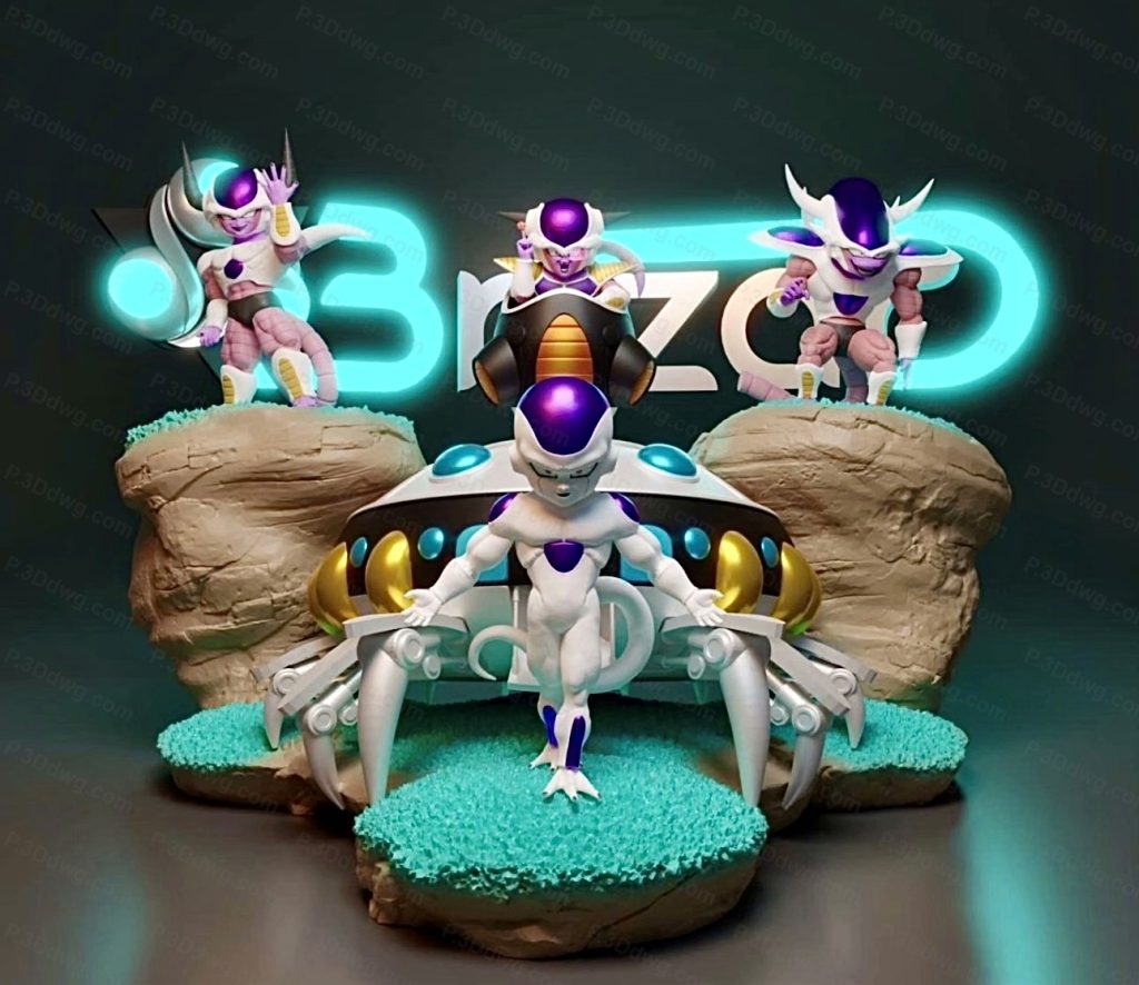 龙珠 弗利萨-P站图纸收藏馆