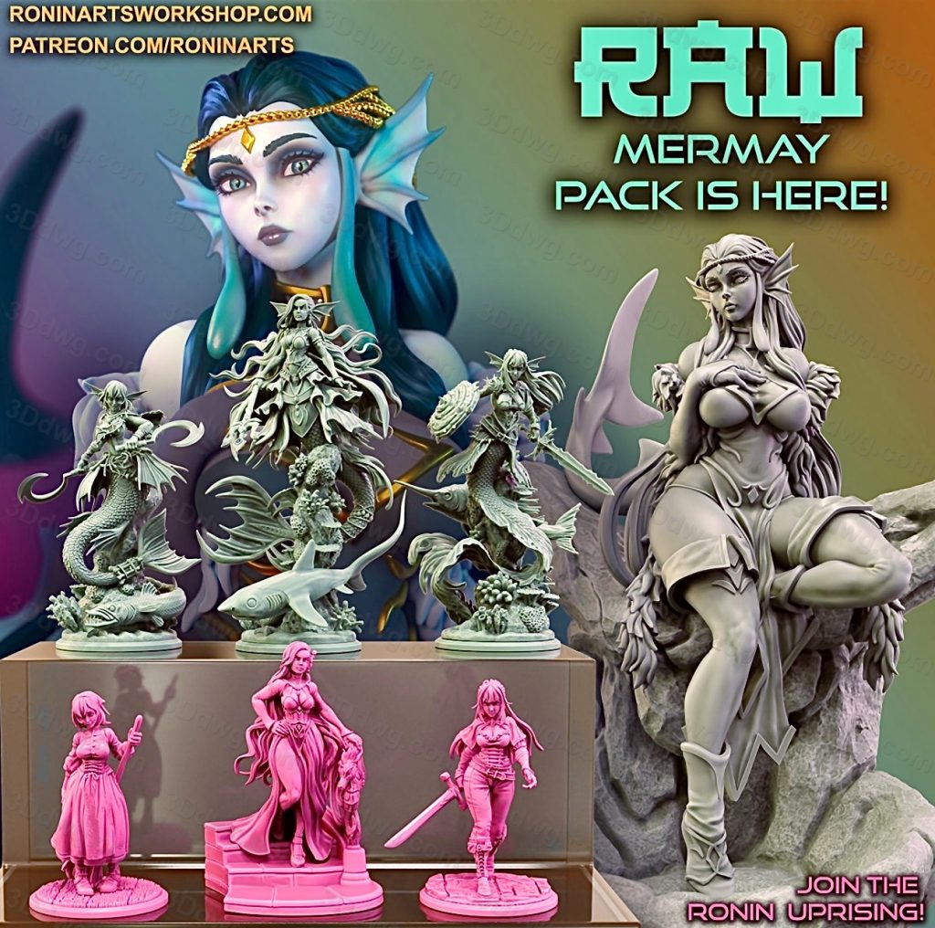 Ronin Arts 2023年5月图纸包-P站图纸收藏馆