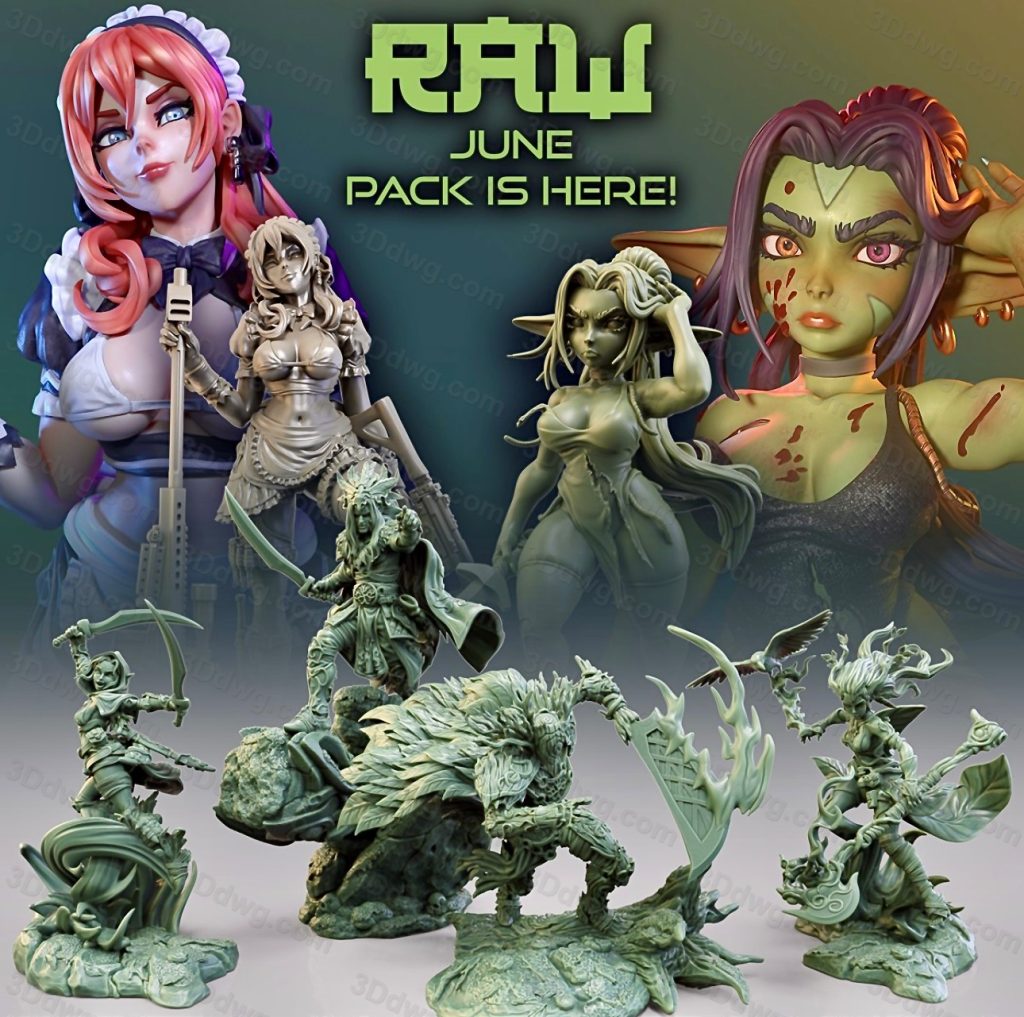 Ronin Arts 2023年6月图纸包-P站图纸收藏馆