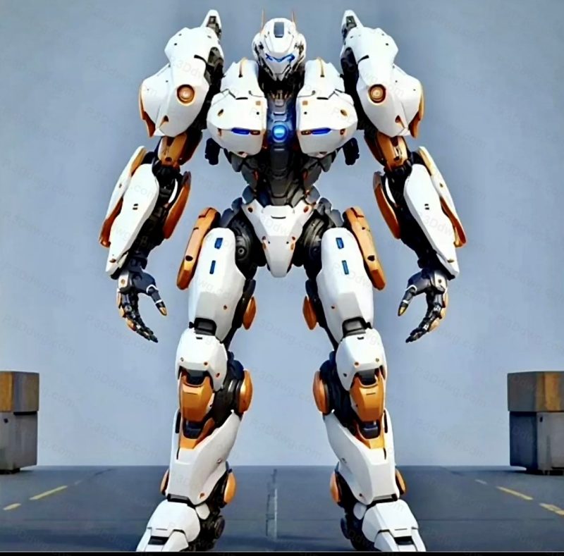 机械狂暴战士-P站图纸收藏馆