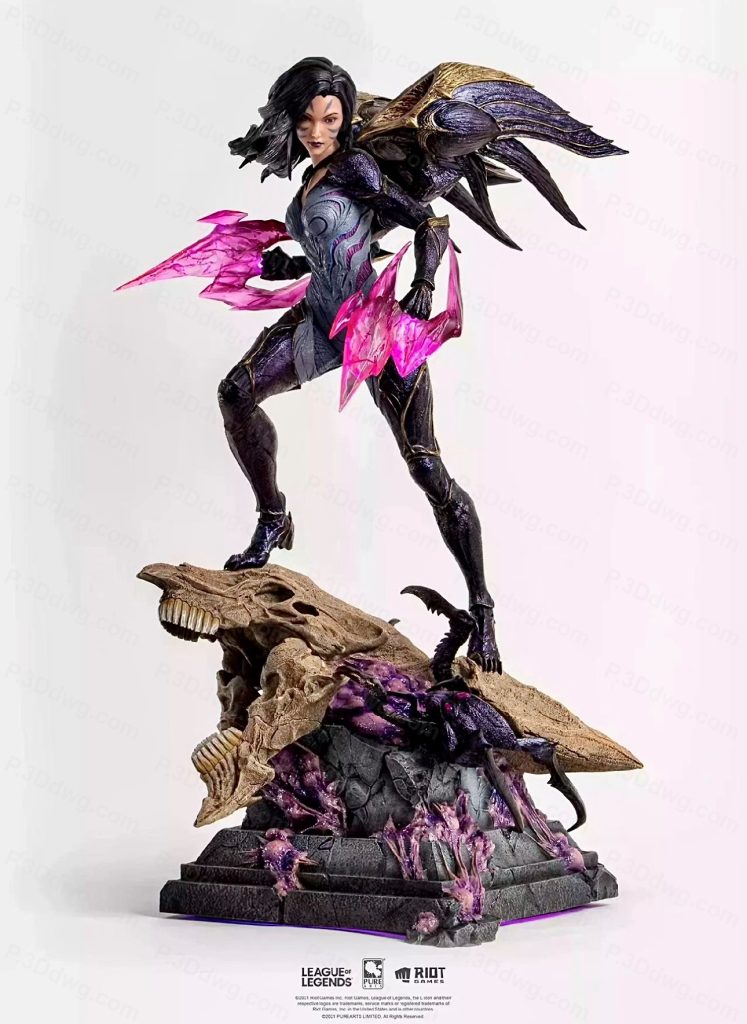 图片[1]-英雄联盟 虚空之女 卡莎-P站图纸收藏馆