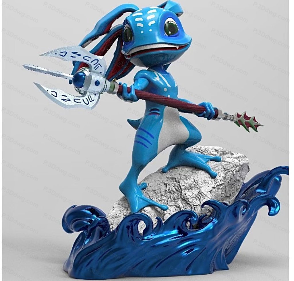 图片[1]-英雄联盟 小鱼人-P站图纸收藏馆