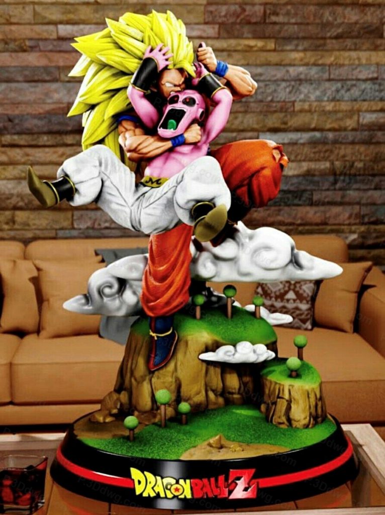 图片[1]-龙珠 悟空VS布欧-P站图纸收藏馆