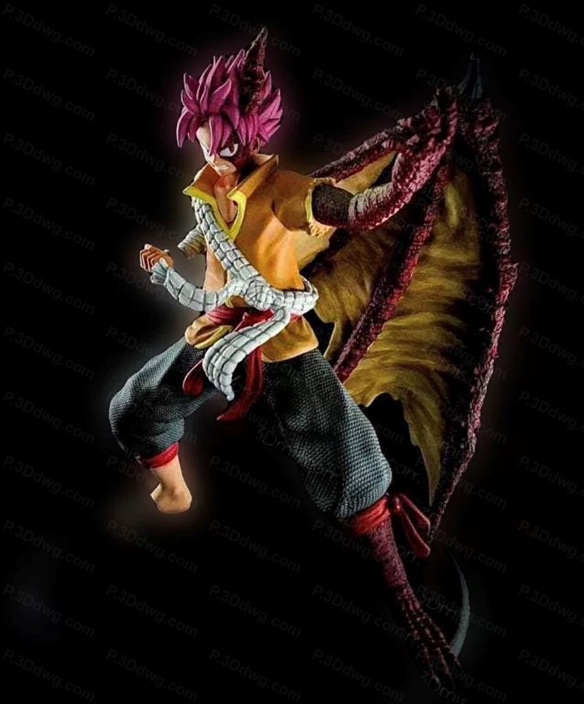 妖精的尾巴 火龙纳兹-P站图纸收藏馆