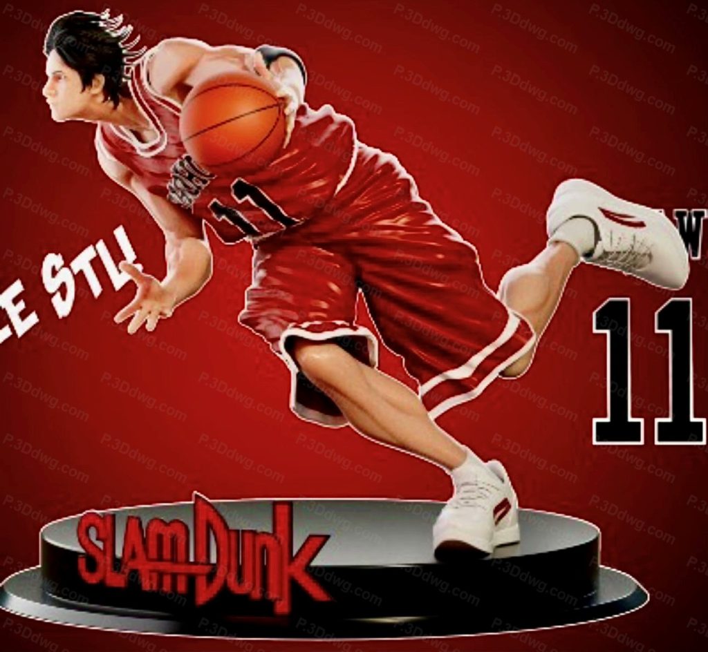 灌篮高手 流川枫-P站图纸收藏馆