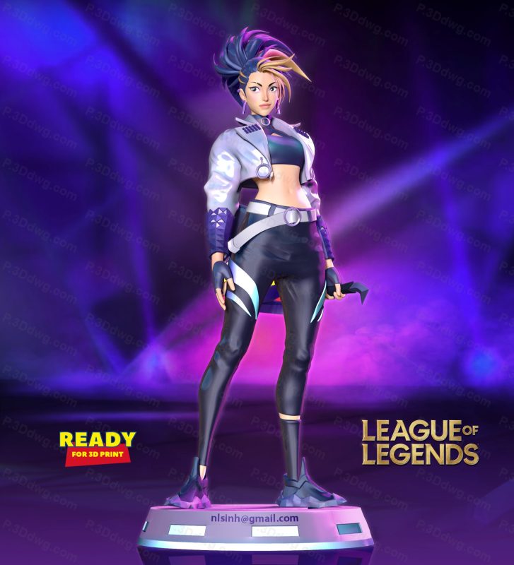 英雄联盟 阿卡莉-P站图纸收藏馆