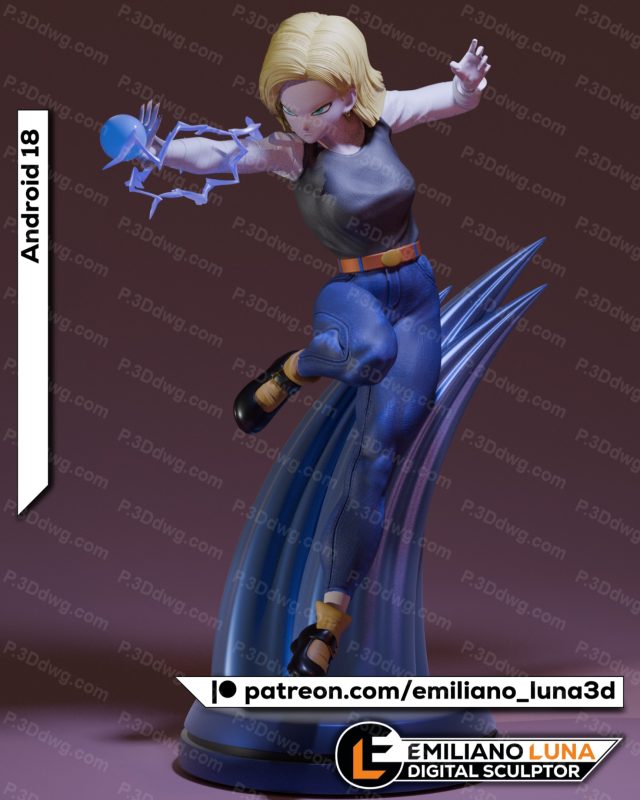 人造人18号-P站图纸收藏馆