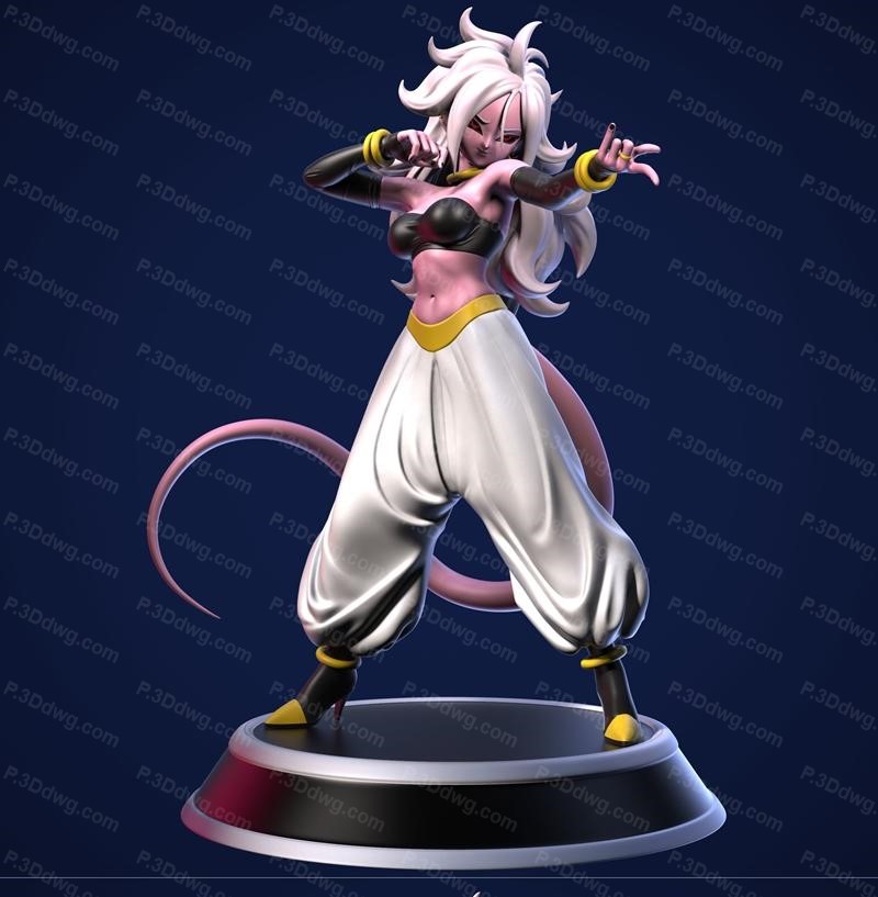 人造人21号-P站图纸收藏馆