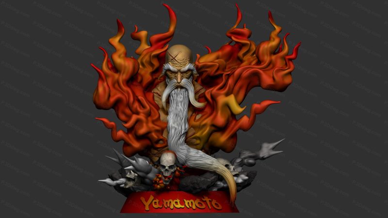 乌尔奇奥拉和山本元柳斋重国-P站图纸收藏馆