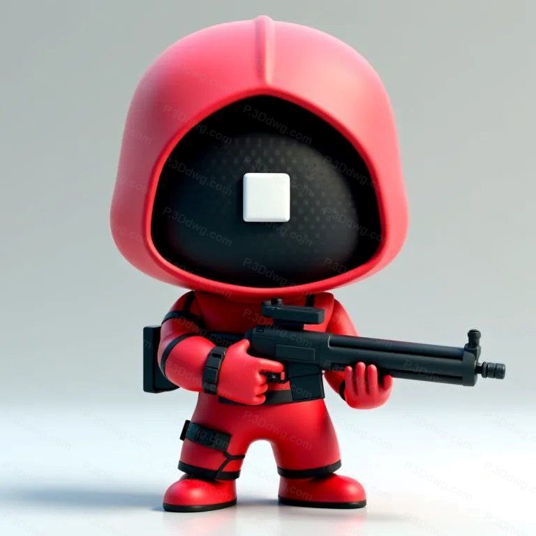 鱿鱼游戏-P站图纸收藏馆