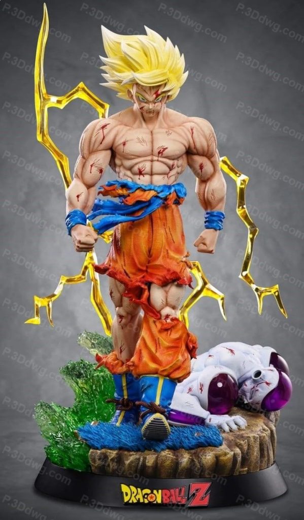 图片[1]-悟空对战弗利萨-P站图纸收藏馆