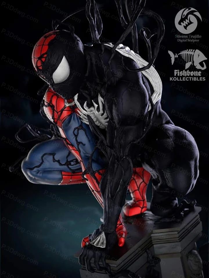 图片[3]-漫威 共生体蜘蛛侠-P站图纸收藏馆