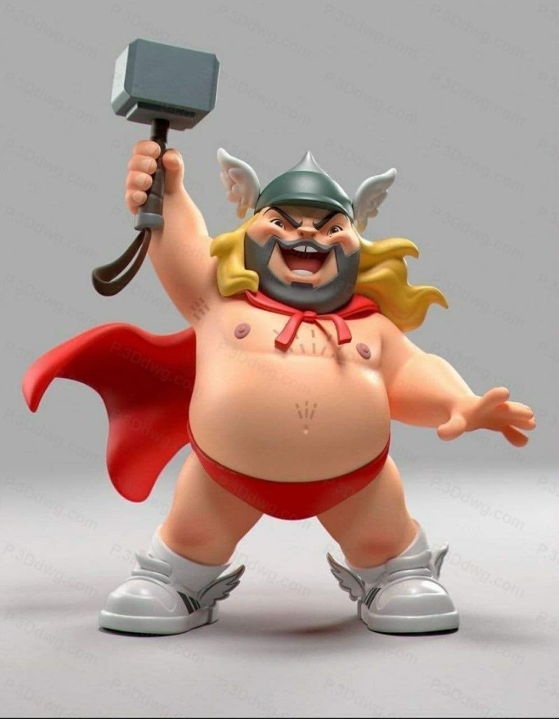 图片[1]-杰克·布莱克雷神-P站图纸收藏馆