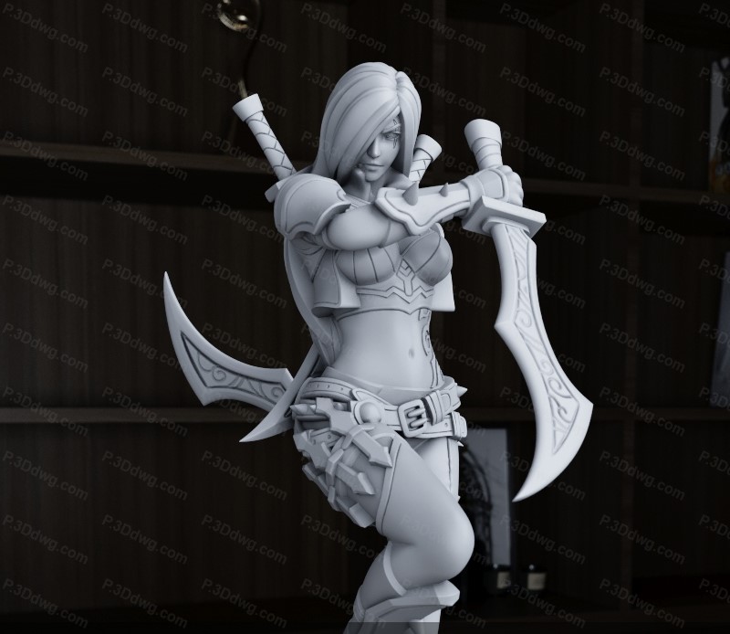 英雄联盟 卡特琳娜-P站图纸收藏馆