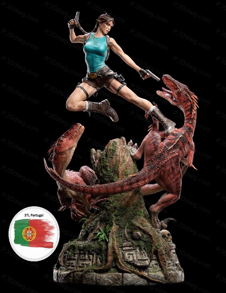 古墓丽影 劳拉·克劳馥-P站图纸收藏馆